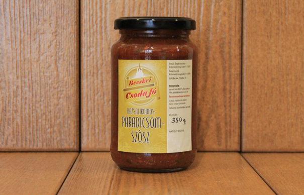 Bazsalikomos paradicsomos szósz (350g) Bazsalikomos paradicsomos szósz (350g)